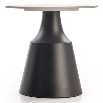 Sada konferenčných stolíkov V-CH-MAGNETA-LAW biely mramor/čierna, 2 ks 16