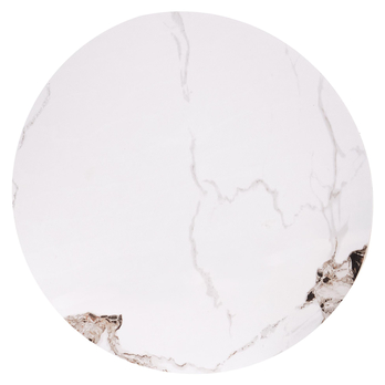 Sada konferenčných stolíkov V-CH-MAGNETA-LAW biely mramor/čierna, 2 ks 18