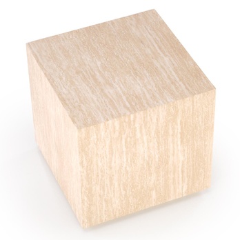 Konferenčný stolík V-CH-TRAVERTINO_S-KWADRAT-LAW travertín 2