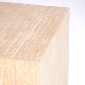 Konferenčný stolík V-CH-TRAVERTINO_S-KWADRAT-LAW travertín 4