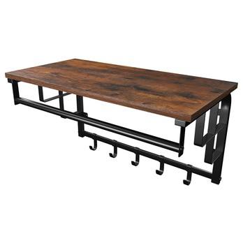 Predsieňový panel VAL čierna/hnedá, šírka 66 cm 3