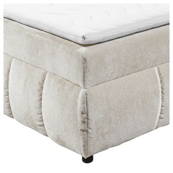 Posteľ s matracom a topperom VALENCIA 5 slonová kosť, 160x200 cm 5