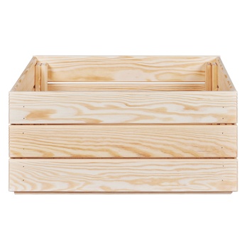 Drevený box VALLONI M prírodná 3