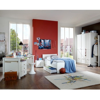 Posteľ VANNES biela, 120x200 cm 1