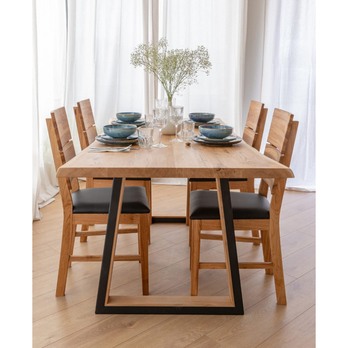 Jedálenský stôl VARDO dub, 200 cm 1