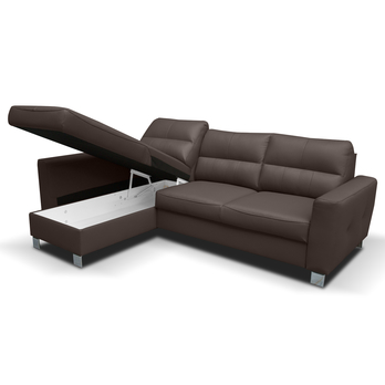 Sedacia súprava VARIO I ľavá, tmavohnedá 3