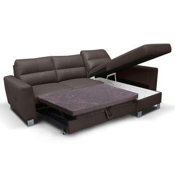 Sedacia súprava VARIO I pravá, tmavohnedá 5