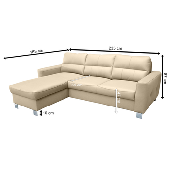 Sedacia súprava VARIO I ľavá, béžová 6