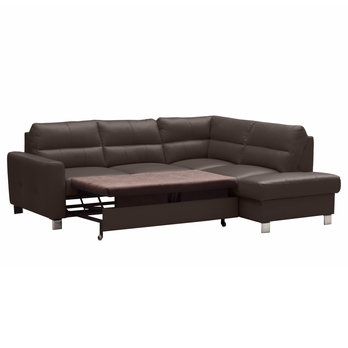 Sedacia súprava VARIO pravá, tmavohnedá 1