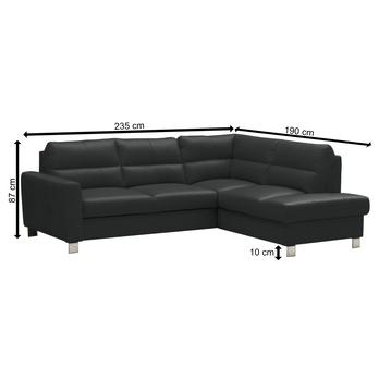 Sedacia súprava VARIO pravá, čierna 7