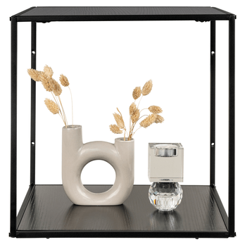 Nástenná polica VATO I čierna 2