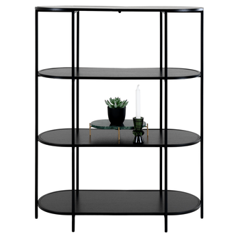 Regál VATO IV čierna 2