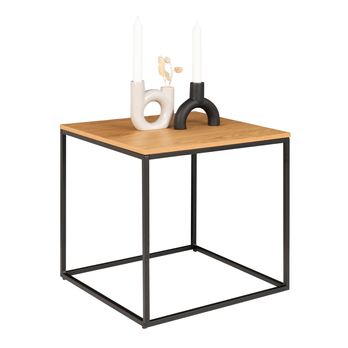 Prístavný stolík VATO dub/čierna 3