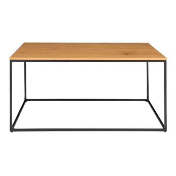 Konferenčný stolík  VATO dub/čierna 1
