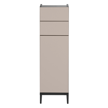 Spodná kúpeľňová skrinka VEGA 30 kašmírová/čierna 3