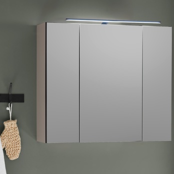 Zrkadlová skrinka VEGA 80 kašmírová 7