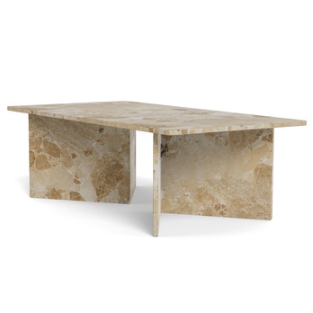 Konferenčný stolík VEGA I svetlohnedý mramor 5