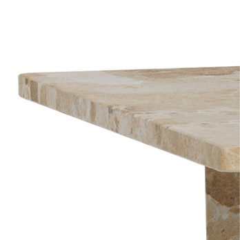 Konferenčný stolík VEGA I svetlohnedý mramor 6