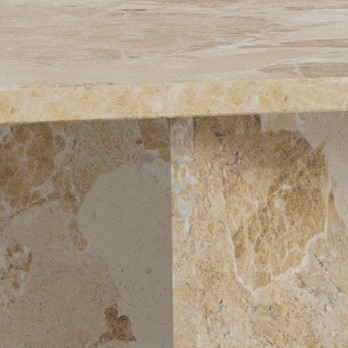 Konferenčný stolík VEGA I svetlohnedý mramor 7