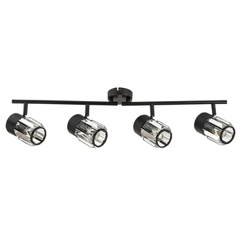 Bodové svietidlo VENARO 4 čierna 2