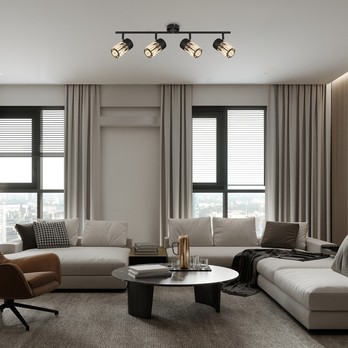 Bodové svietidlo VENARO 4 čierna 1