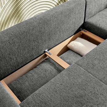 Sedacia súprava VENESA tmavosivá 1