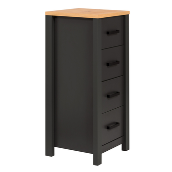 Spodná skrinka VENETO antracitová/dub 3