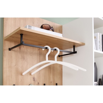 Predsieňová zostava VENLO biela/dub artisan 11