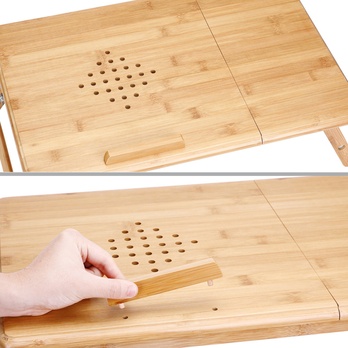 Stolík na notebook VENT bambus 5