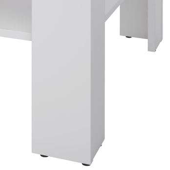 Konferenčný stolík VENTA alpská biela, šírka 100 cm 2