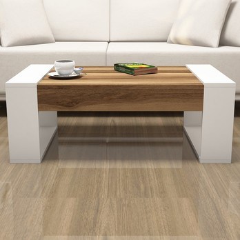 Konferenčný stolík VENÜS orech/biela 2