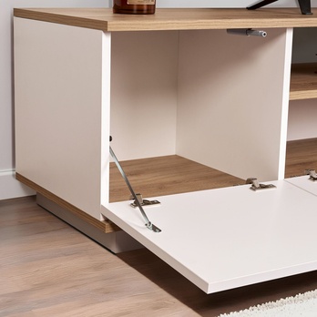 TV stolík VERAMONT biela/dub cadiz 5