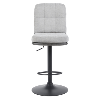 Barová stolička VERIA sivá/vintage antracitová 1