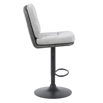 Barová stolička VERIA sivá/vintage antracitová 4