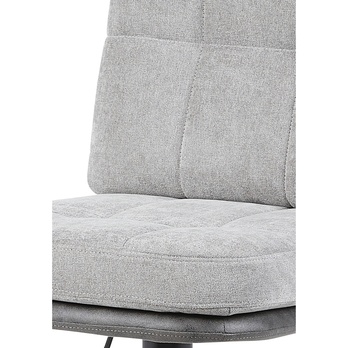 Barová stolička VERIA sivá/vintage antracitová 6