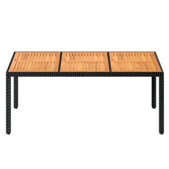 Záhradná zostava VERONA 2 čierna/akácia 5