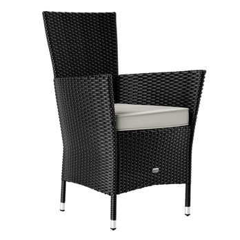 Záhradná zostava VERONA 3 čierna/akácia 6