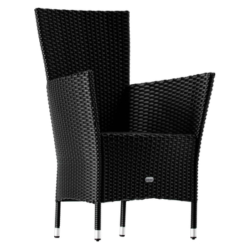 Záhradná zostava VERONA 3 čierna 2