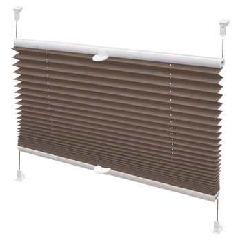 Plisé roleta VERONA 5 hnedá, 57x150 cm 1
