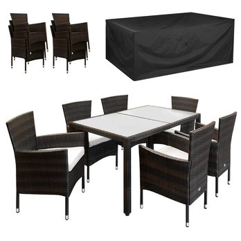 Záhradná zostava VERONA 5 hnedá 1