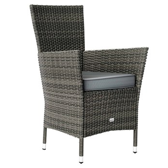 Záhradná zostava VERONA 5 sivá 2