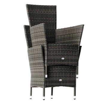 Záhradná zostava VERONA 5 sivá 7