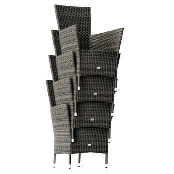 Záhradná zostava VERONA 5 sivá 9