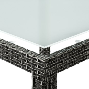 Záhradná zostava VERONA 5 sivá 12