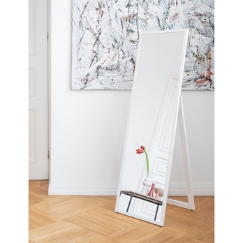 Stojacie zrkadlo VERONA biela 1