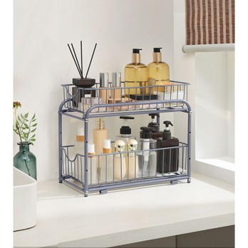 Kuchynský organizér VERSA strieborná 1