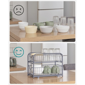 Kuchynský organizér VERSA strieborná 4