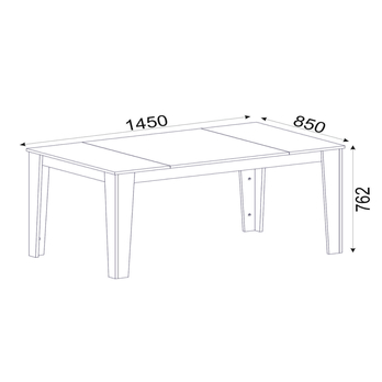 Obývacia zostava so stolom VEYRON 2 čierna/zlatá 8