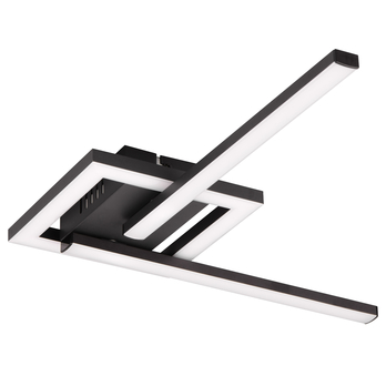 Stropné LED svietidlo VIALE čierna 9