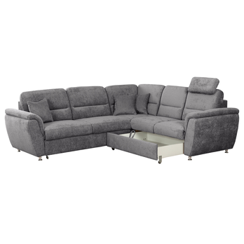 Sedacia súprava VIANA I pravá, tmavosivá 2